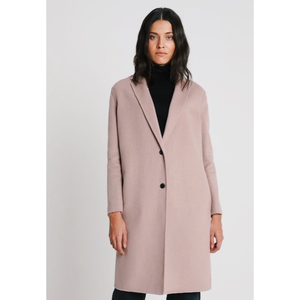 All saints Anya wool blend coat